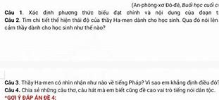 Bài Học Đầu Cho Con Phương Thức Biểu Đạt Chính