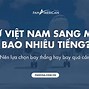 Từ Mỹ Bay Qua Pháp Bao Nhiêu Tiếng