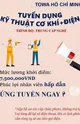 Tuyển Dụng Nhân Viên Điện Công Nghiệp